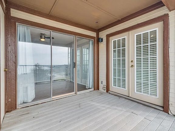Spacious patio