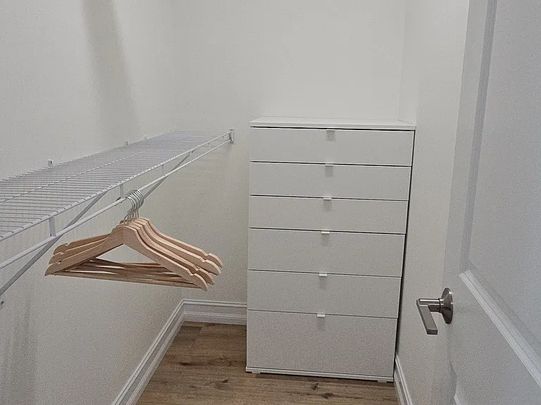 Master bedroom closet