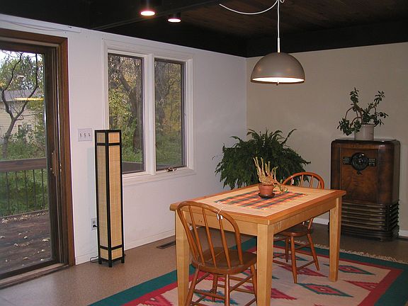 Informal dining room