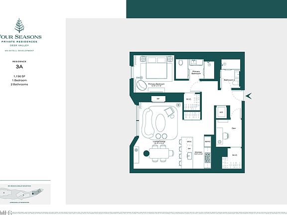 2nd image of 1707 W Glencoe Mountain Way #3A