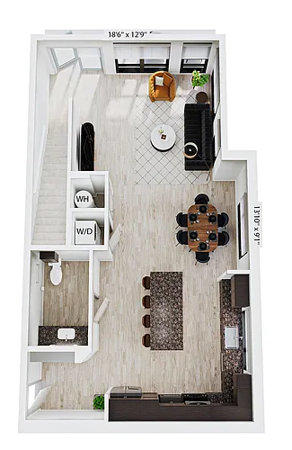 Floor plan TH3