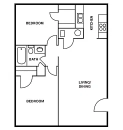 Floor plan akc-2a