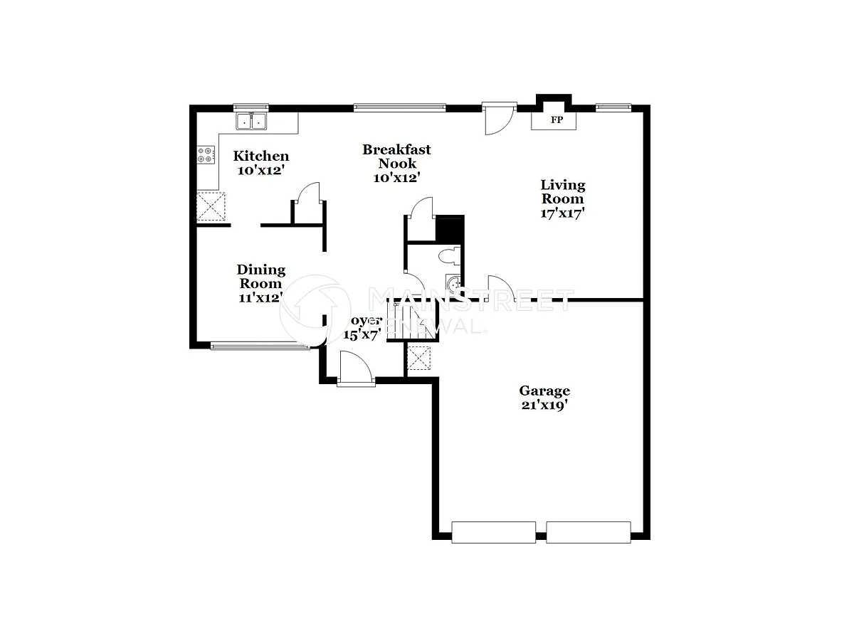 Floor Plan - 7104 Red Maple Ln