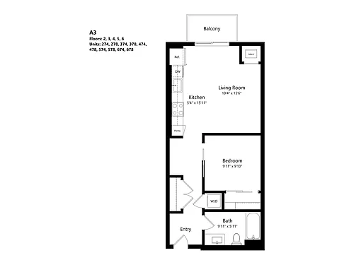 Floor plan A3