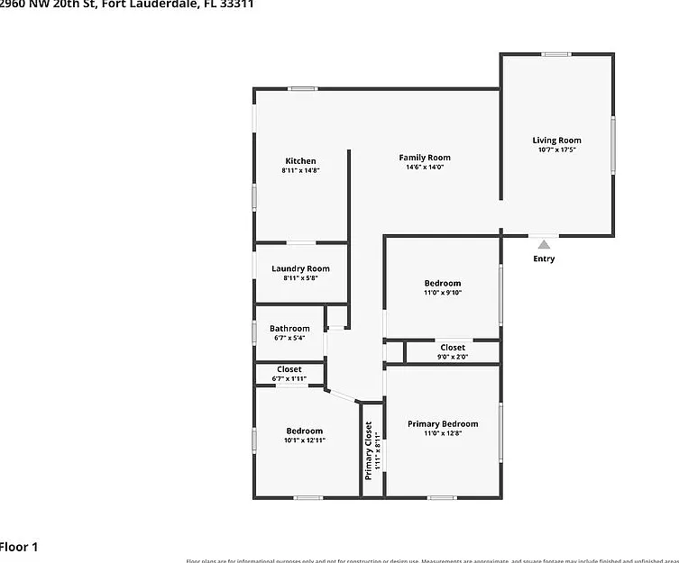 3 bed, 1.0 bath, 1239 sqft, $2,385 — Photo 2
