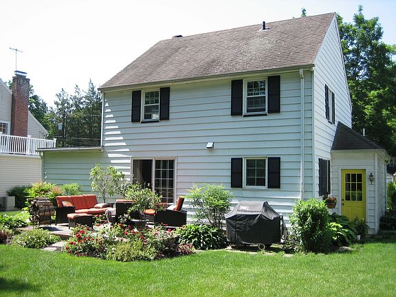 Late spring, patio and grill