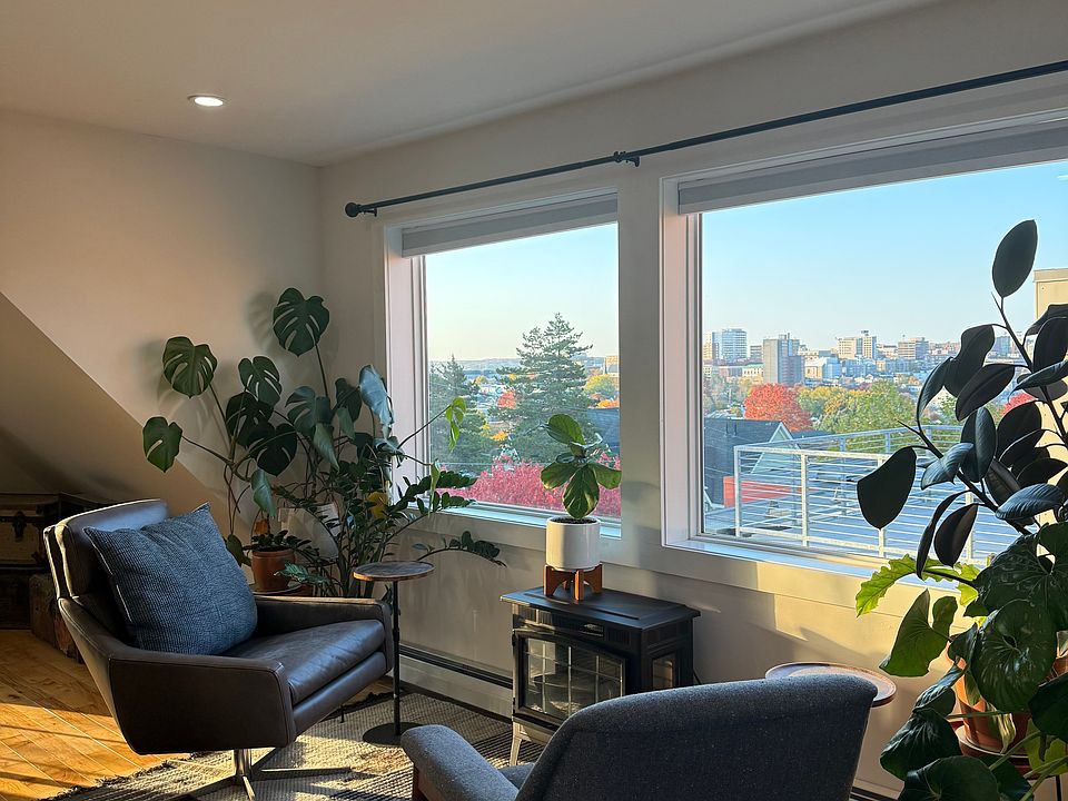 View from 3rd floor primary bedroom sitting area