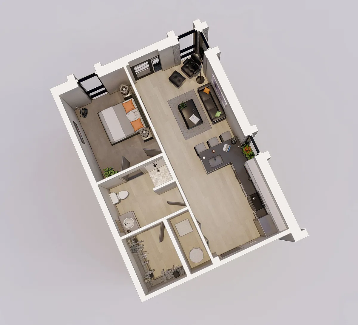 Floor plan The Maple