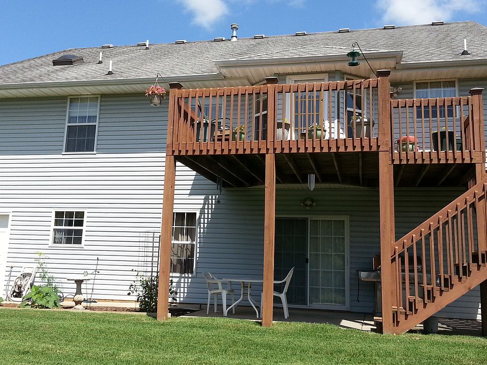 Large Deck and Back Patio
