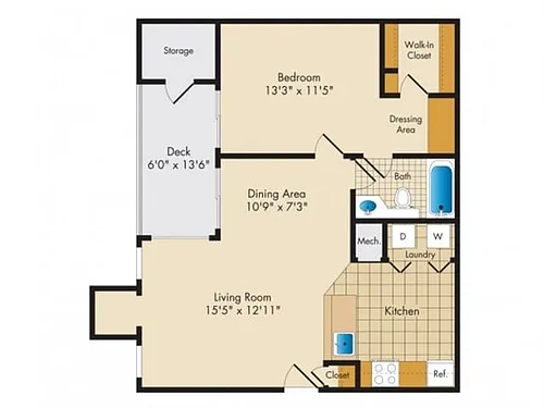 Floor plan Virgo