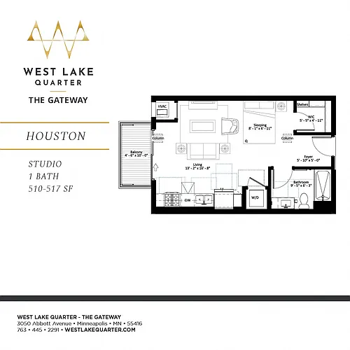 Floor plan Houston