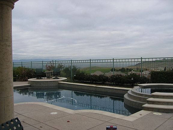 Back yard with Pool