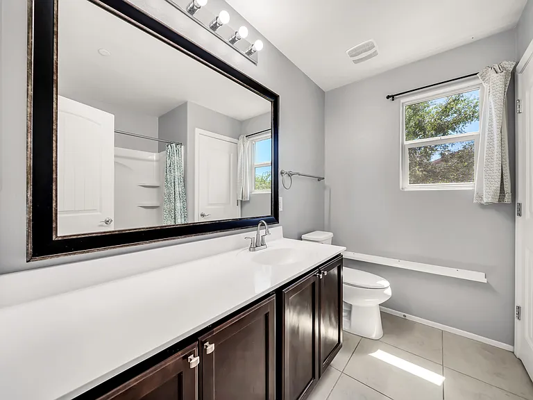 Upstairs bathroom