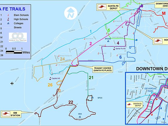 1/2 mile from Residence 