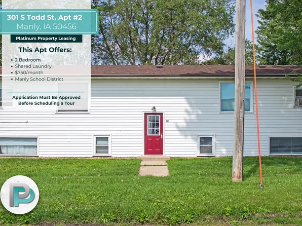 301 S Todd St #2, Manly, IA 50456