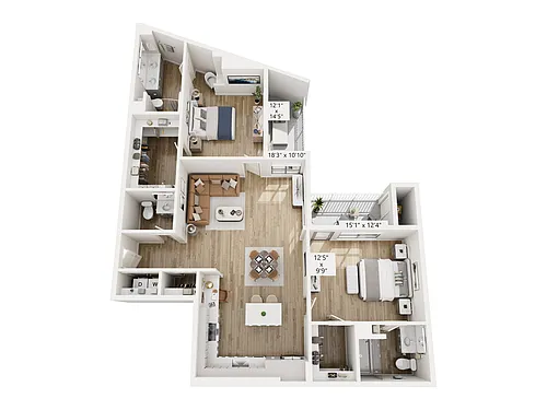 Floor plan B6
