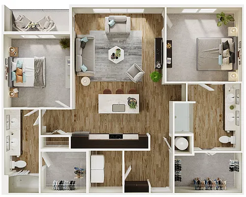 Floor plan B6