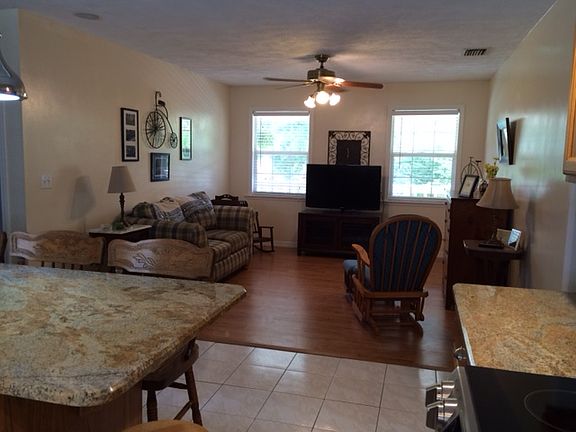 open concept - off kitchen