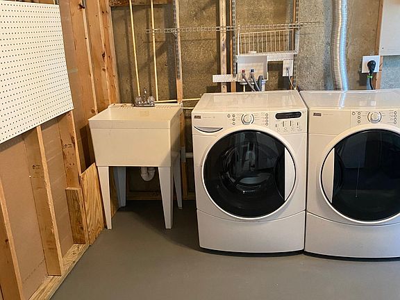 laundry/storage room