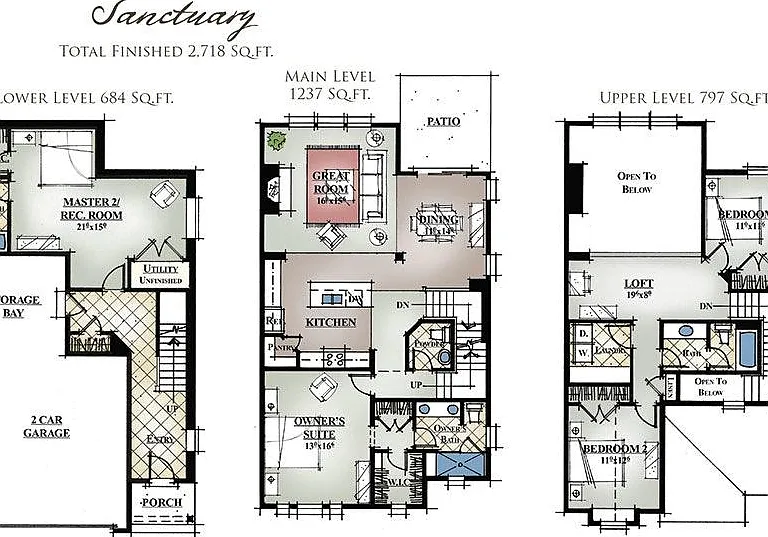 Sanctuary floor plan