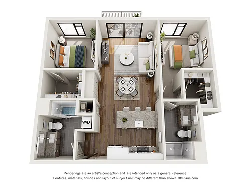 Floor plan Corona