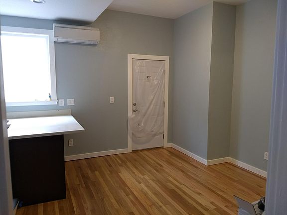 living space next to kitchen