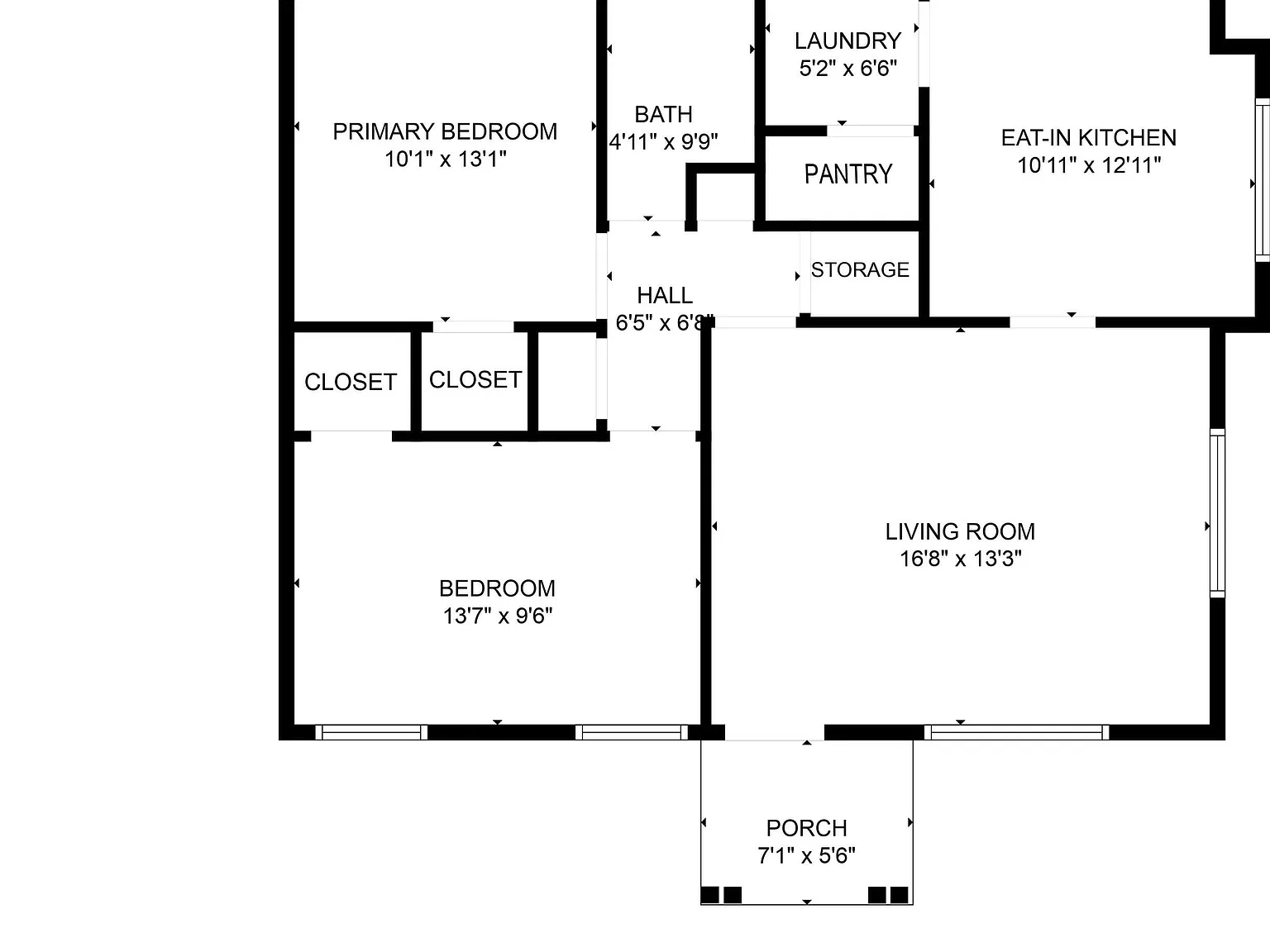 2 bed, 1.0 bath, 1000 sqft, $2,300 — Photo 2