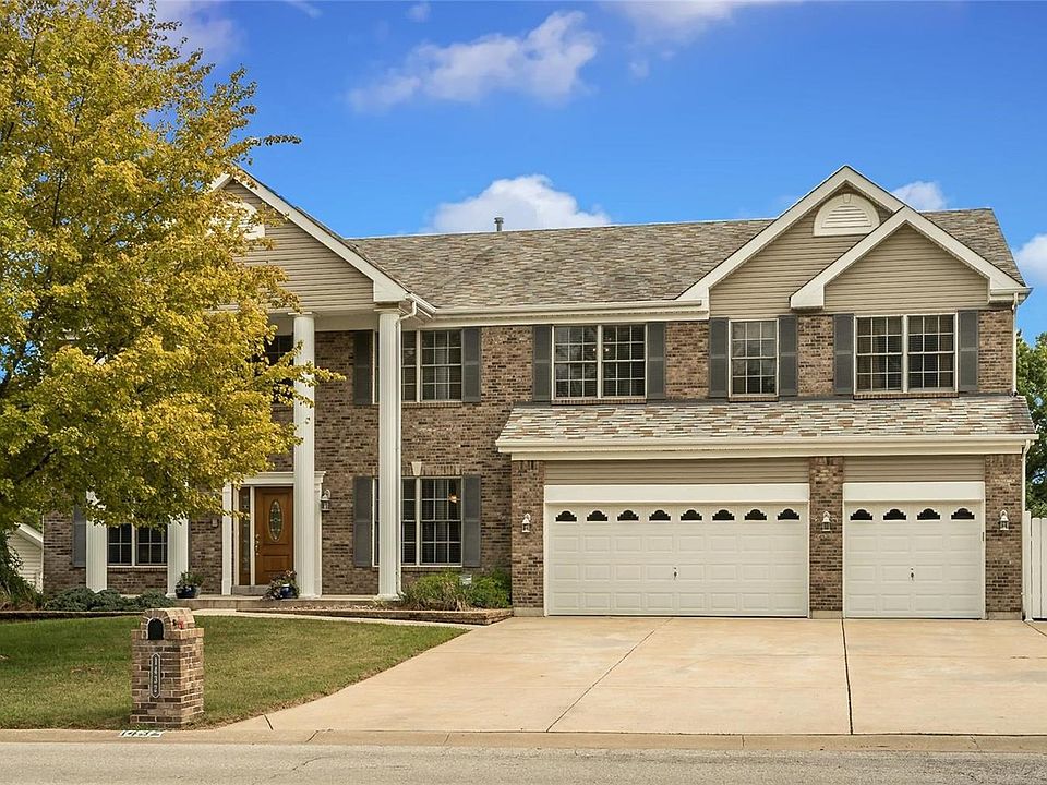 Impressive brick front elevation