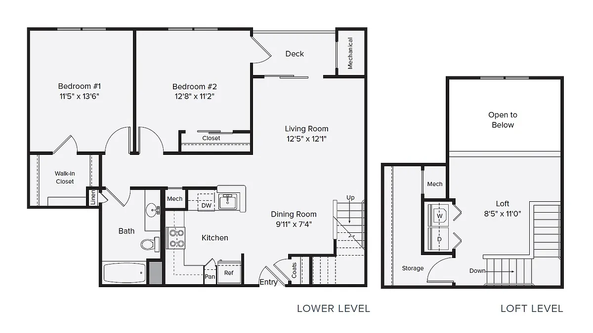 Floor plan B1L-1203