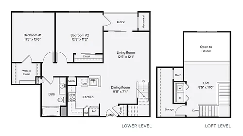 Floor plan B1L-1203