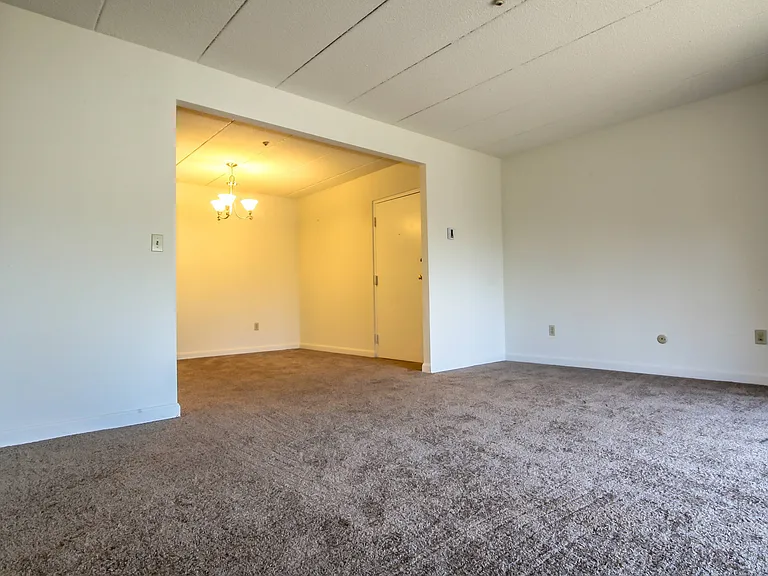 Classic living area, lookin out toward the dining area
