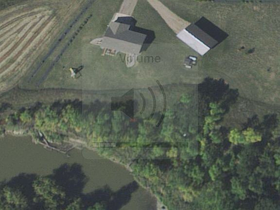 Satellite view of property 