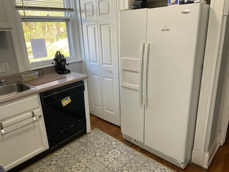 You'll have your own space in refrigerator, freezer and pantry.