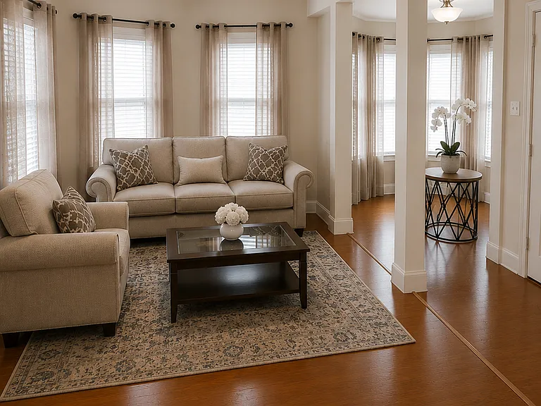 Some pictures are virtually staged for inspiration and layout ideas