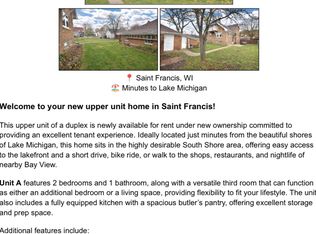 3777 S Ahmedi Ave #3777A, Saint Francis, WI 53235
