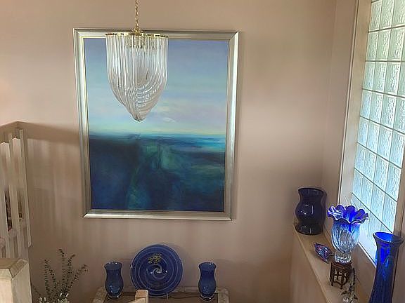 Steps leading to lower level