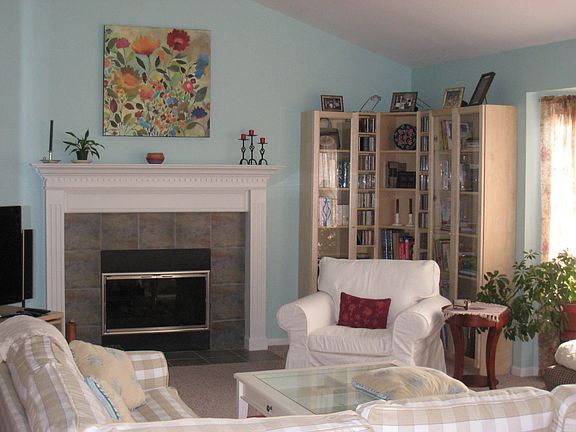 Gas Fireplace in living room