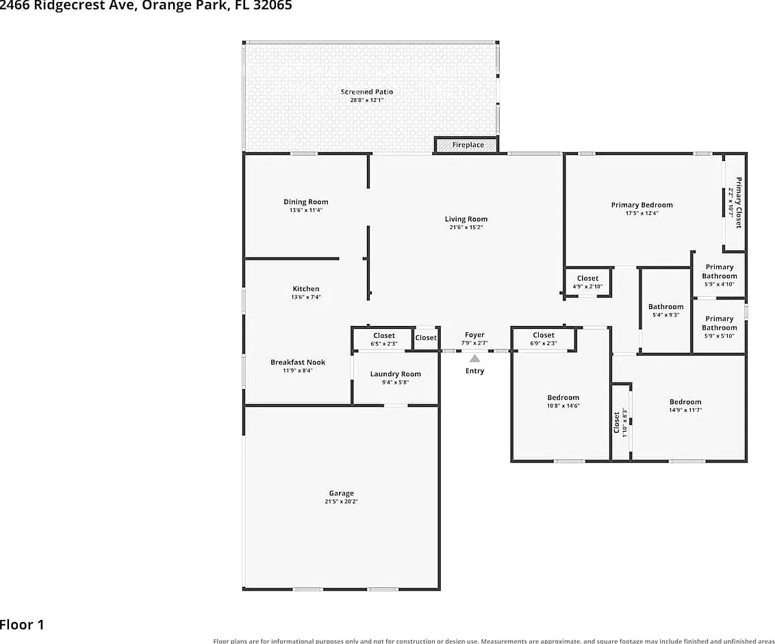 2466 Ridgecrest Ave Orange Park, FL 32065 — Photo 2