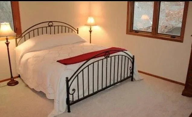 Master Bedroom with walk-in closet and updated 3/4 bath