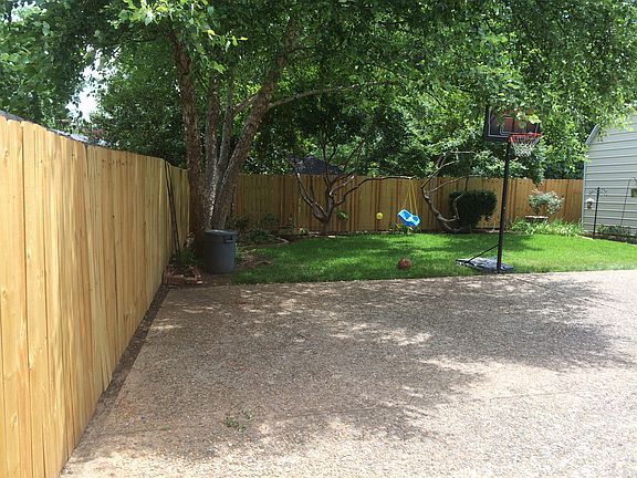 New privacy fence.