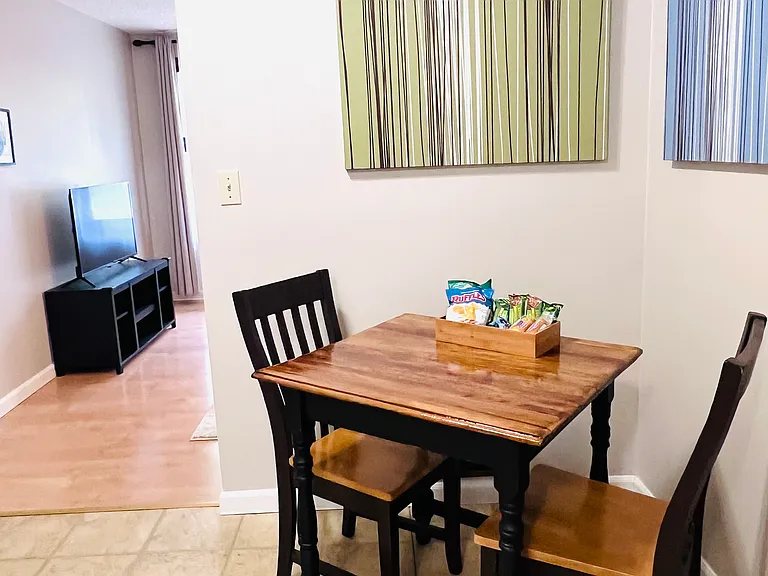 Dining nook (furniture for size perspective)