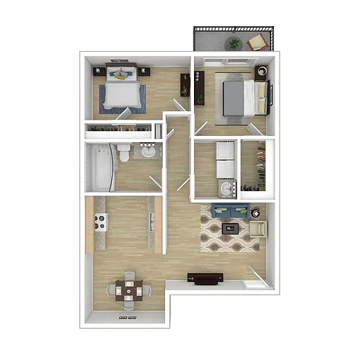 Floor plan 21P