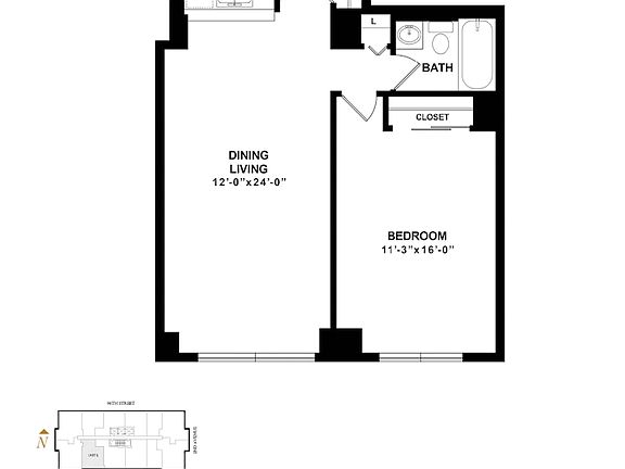 2nd image of 225 E 95th St #C25e