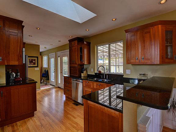 Custom Cherrywood Cabinetry.