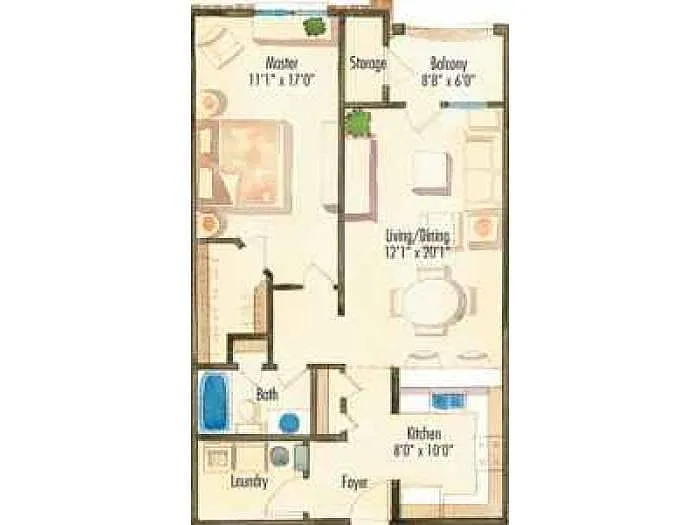 Floorplan - 2610 Oldgate Dr #NORTH HILLS