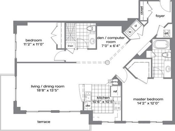 2nd image of 300 S Australian Ave APT 1518
