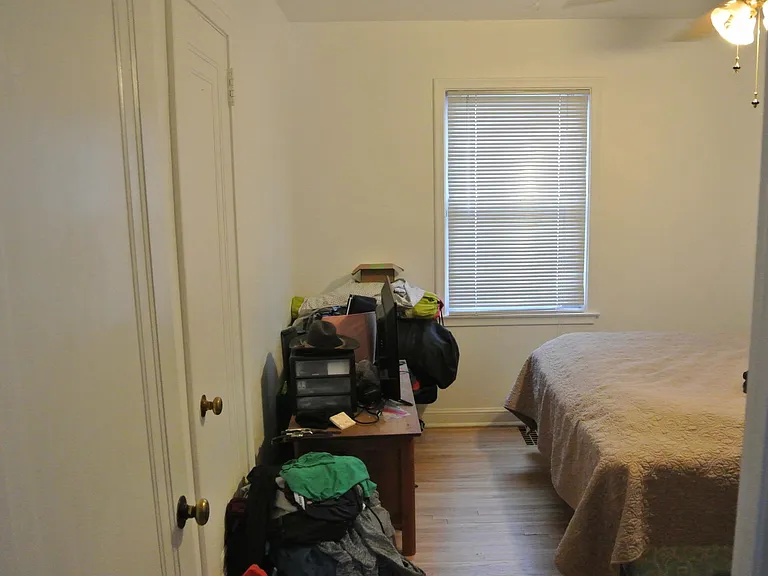 Largest bedroom from the hallway.