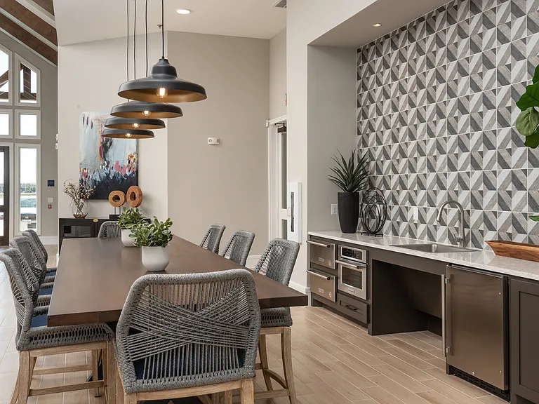 Bright and Stylish Clubhouse at The Hightone - Denton, TX