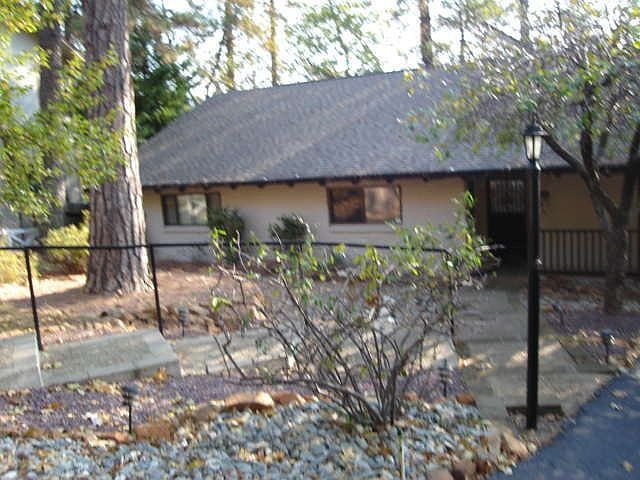 Rocked front yard