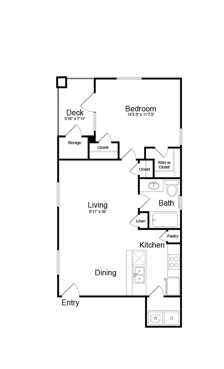 Floor plan 1A